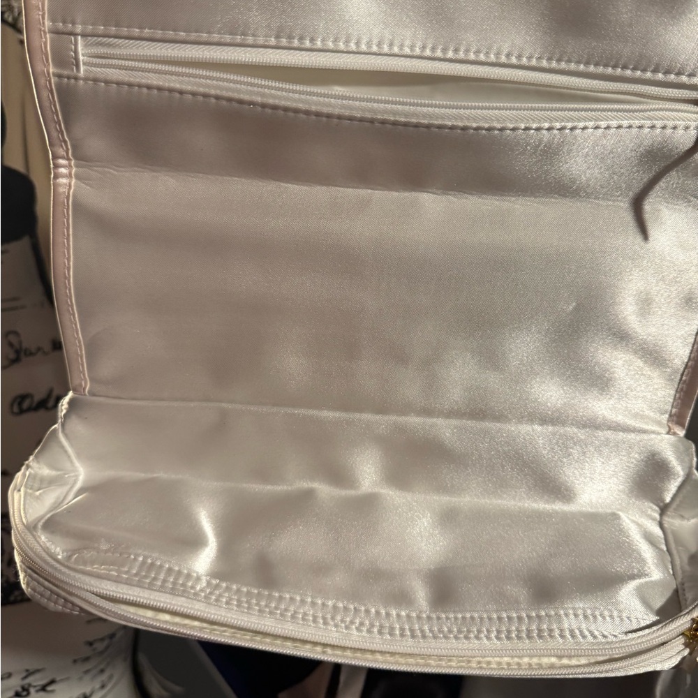 Dior Pale Pink Satin Ribbon Cosmetic Pouch - Picture 6 of 7